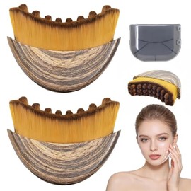 Cepillo Facial, 2 Unidades Cepillo Facial Linfático, Para Masaje Facial Diario, Cepillo De Belleza, Exquisito para la piel, para la barbilla facial y 