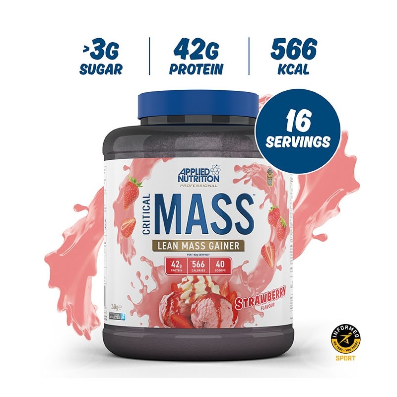 Applied Nutrition Critical Mass Professional Lean Mass Gainer