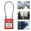 Lockout Padlock, 1Pcs Padlocks with 2 Keys Engineering Safety Padlock