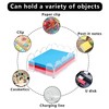 Acrylic Sticky Note Holder 4x6 Inch Clear Scalloped Sticky Notes