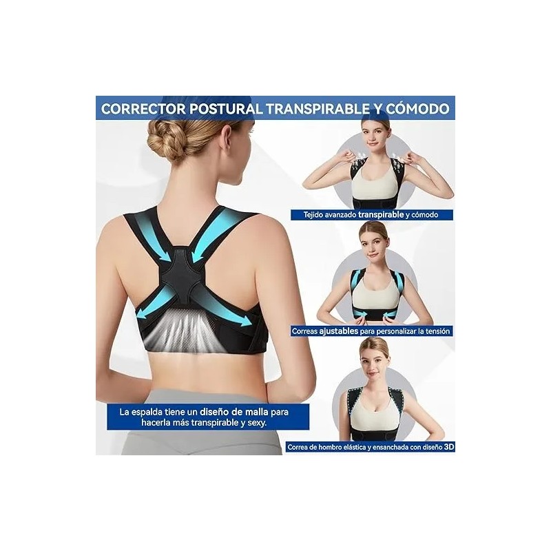 Faja Ajustables De Correccin De La Postura De La Joroba