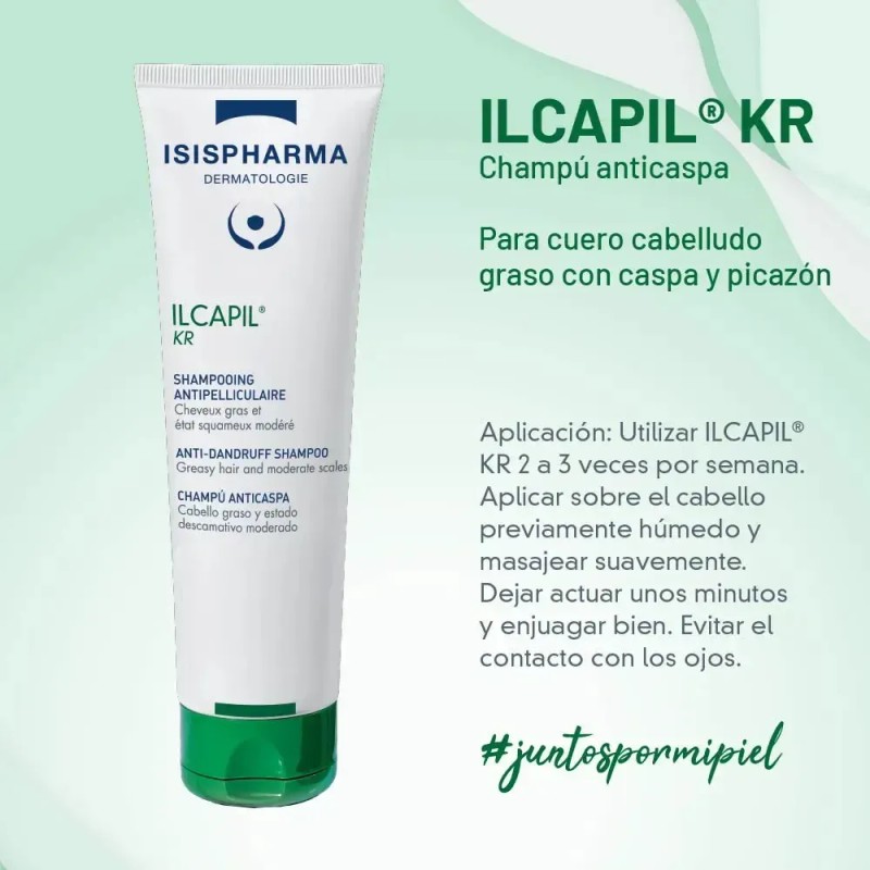 Isispharma Ilcapil Kr Shampoo Anti Caspa 150ml Purifica Alivia Cuero