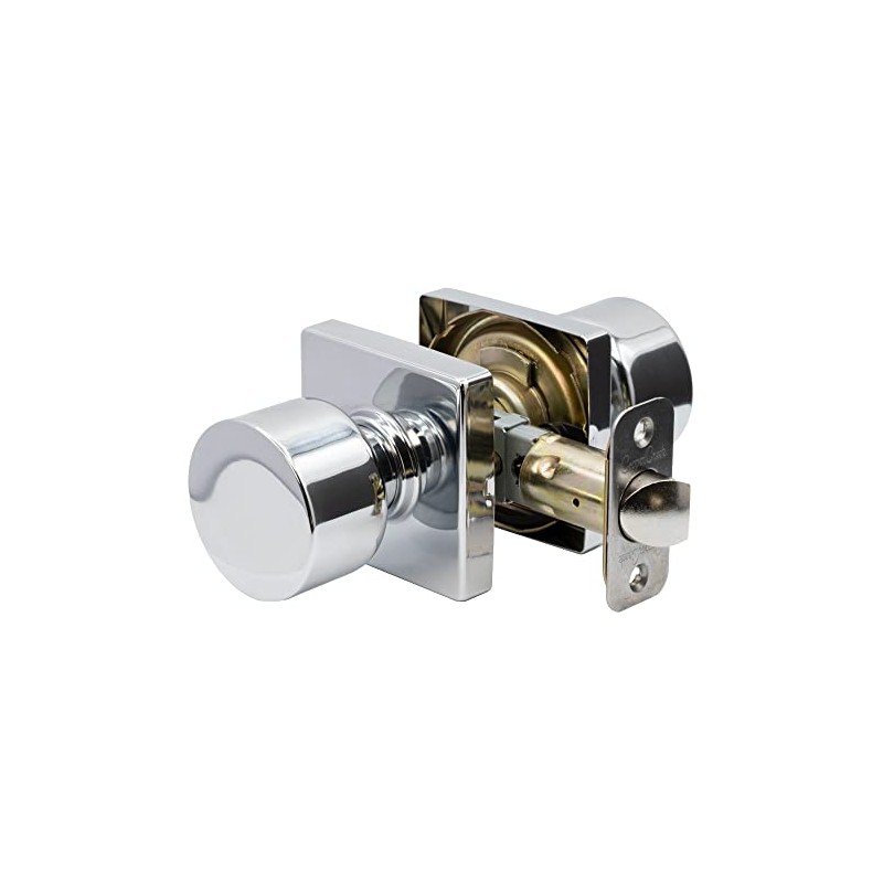 Copper Creek Metro Passage Door Knob with Square Rosette in