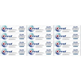 Crest Gum Detoxify Toothpaste, Deep Clean, Travel Size, 0.85 oz (24g) - Pack of 12