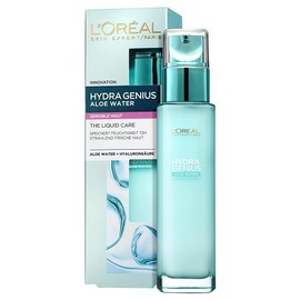L'Oreal Paris Hydra Genius Moisturiser with Hyaluronic and Aloe Water for Sensitive Skin (1 x 70 ml) Parent