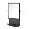 Shower Mirror fogless for Shaving - Dual-Sided 1X/3X Magnification, Anti-Fog