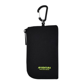 Aventura 0021 Key Case, Reel, Carabiner, Key Hook, Pass Case, Commuter Cards, Keys, Small Items, Pouch, Compact, Women's, Men's, Girls, Unisex, Commuting to Work or School, Travel, Bicycle, Adult,