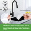 SVNOOC Multiple Use Removable Labels, Dry Wipe Labels Stickers, White,