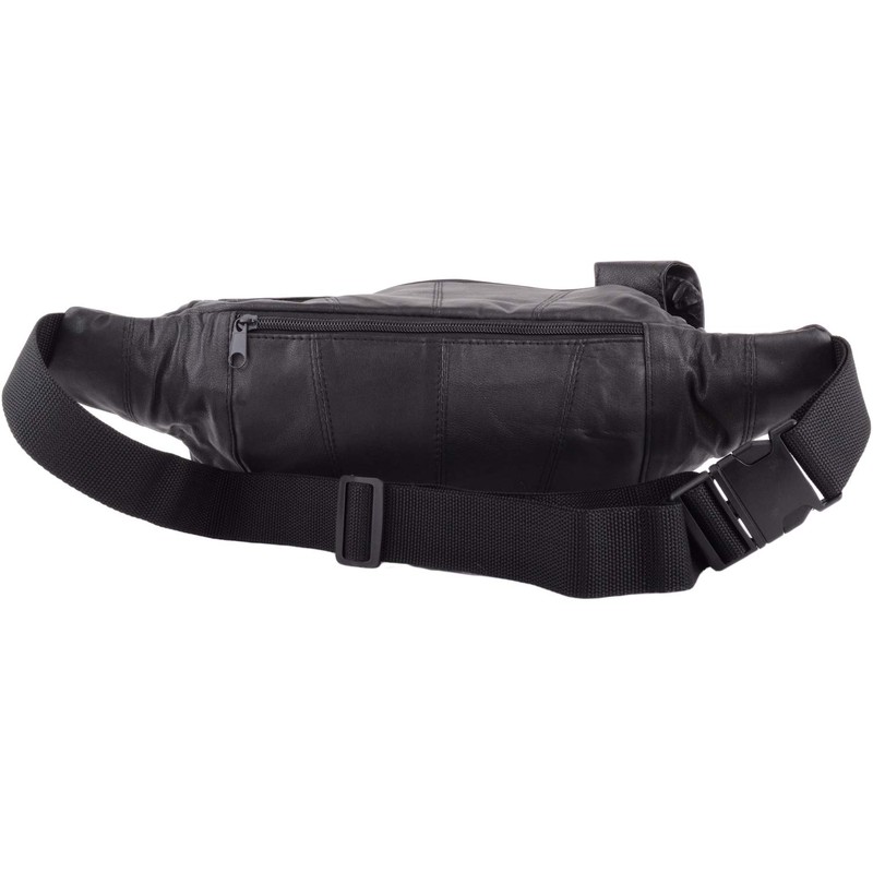 Jumbo leather bum bag