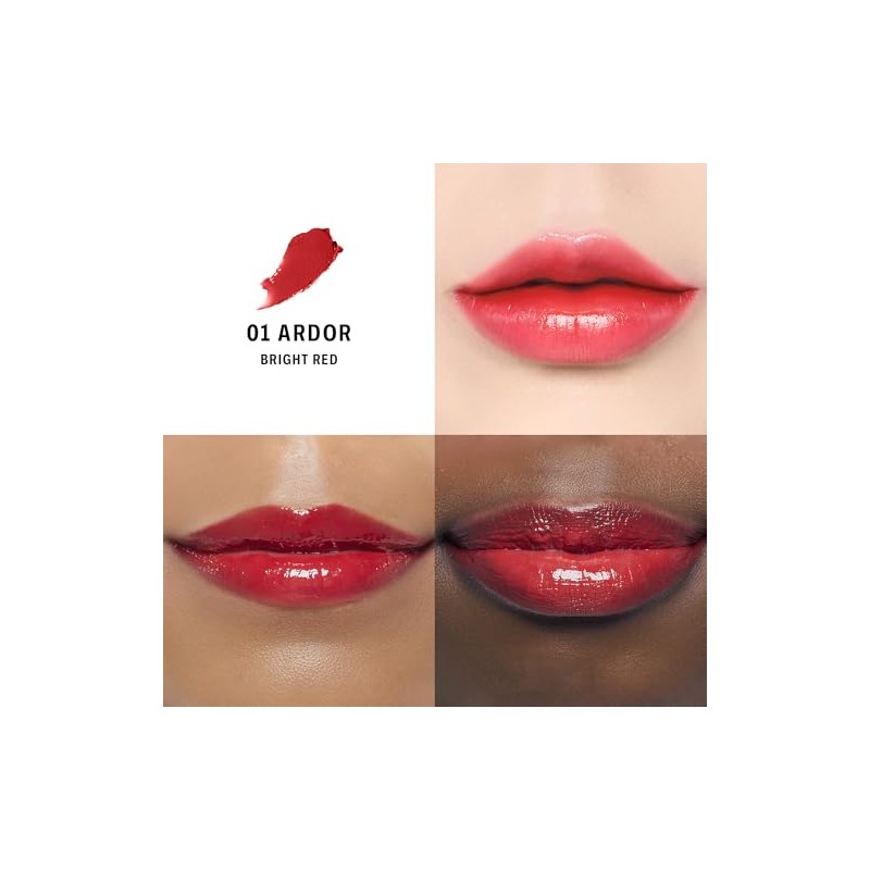 BRAYE- Bálsamo labial Lipsleek, rubor en crema monocromático, maquillaje facial