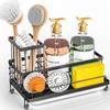 Cisily Sponge Holder for Kitchen Sink, Kitchen Sink Caddy with