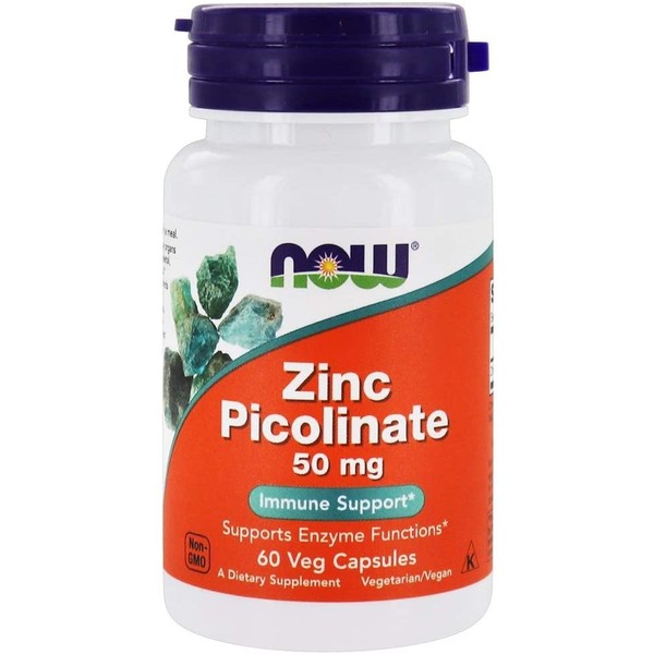 Zinc Picolinate 50mg 60 Capsules (Pack of 2)