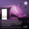 GE LED+ Color Changing LED Light Bulbs with Remote, No