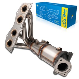 PHILTOP Catalytic Converter Kit Direct-Fit Replacement For 2007-2009 Camry Base/CE/LE/SE/XLE 2.4L, 2006-2008 Solara 2.4L OE Replace 16498 (EPA Compliant)
