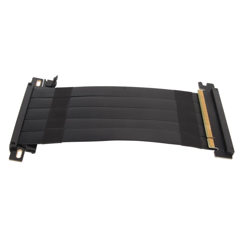 PCIE 4.0 X16 Riser Cable High Speed Flexible Double Sided