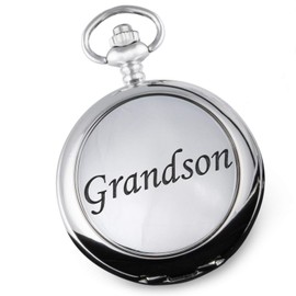 De Walden Grandson Pocket Watch Christening Birthday Wedding Christmas Gifts