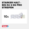 Tesa Powerstrips Large, white, 58000-00102