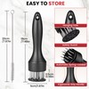Meat Tenderizer Tool for Steak Tenderizing Marinade Cooking BBQ Grilling