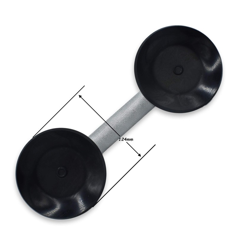 Xpert Glass Suction Plates - Double Vacuum Sucker Pads -