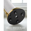 SMARTAKE Paper Towel Holder, Paper Towel Dispenser Standing Weighted Base