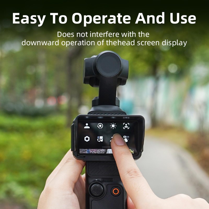 ZJRXM Accessories for DJI Osmo Pocket 3 Screen Sun Protection