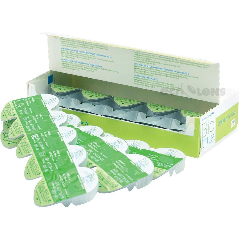 Biotrue OneDay for Astigmatism, Dp:2.50Bk:8.40Zl:-2.25Ax:160.00Dm:14.50