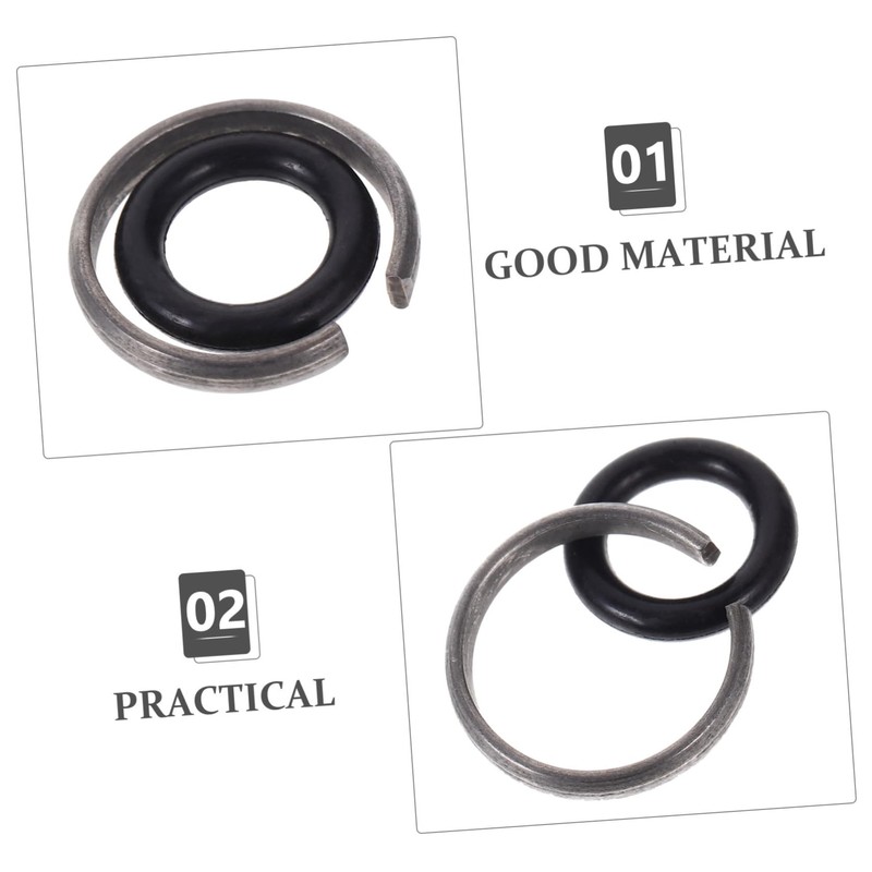 KONTONTY 12sets Impact Wrench Friction Ring Retainer Rings for Socket