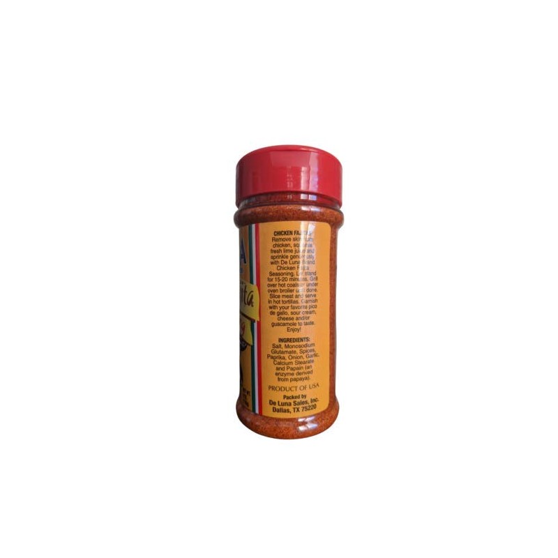 Deluna Red Chicken Sazon Seasoning 6 oz. - Great on
