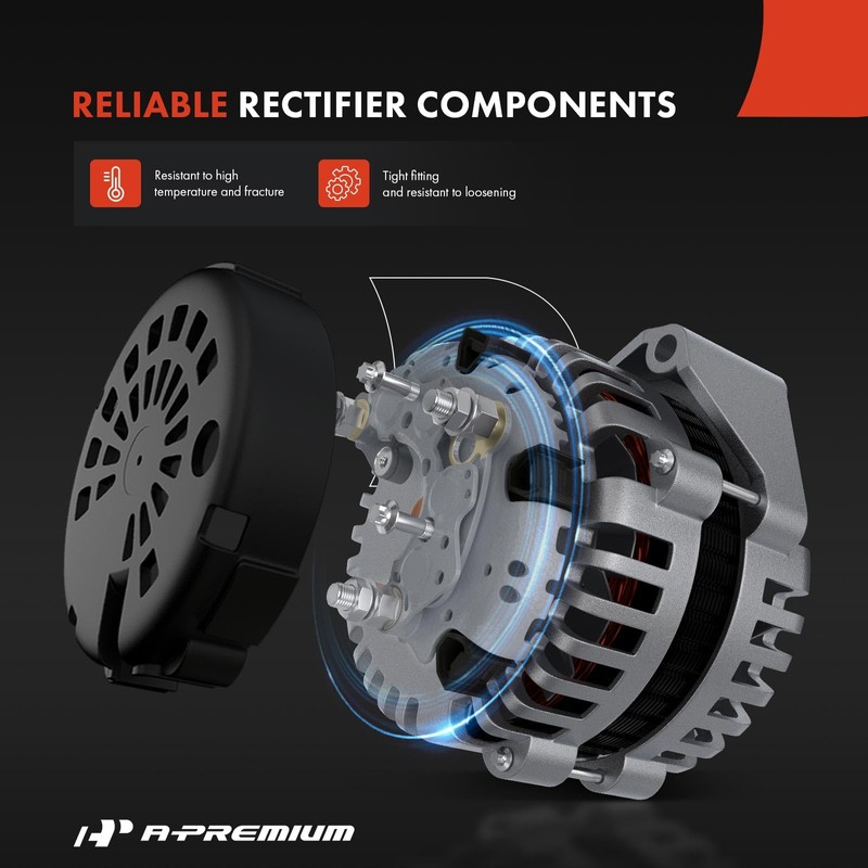 A-Premium Alternator Rectifier Compatible with Mitsubishi 3000GT 1991-1995, Diamante 1992-1995