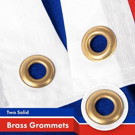 G128 Combo Pack: USA American Flag 3x5 Ft 150D Printed Stars & Russia (Russian) Flag 3x5 Ft 150D Printed