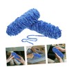 STOBOK Beginner-Friendly Chenille Yarn Knitting Crocheting Medium-Chunky Polyester Bulk Rolls