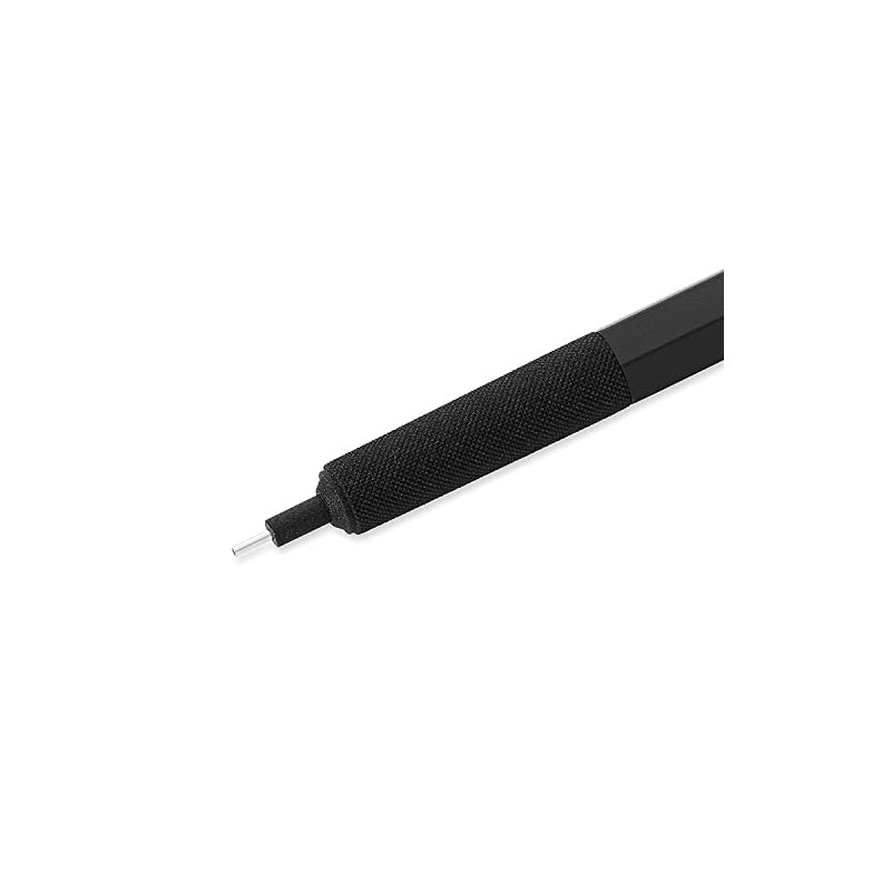 Rotring 600 – Portaminas, 0.7 mm, barril de plata, 7