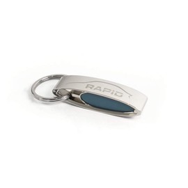 Volkswagen MVF28-100 Metal Keyring with Rapid Lettering