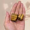 2pcs Crystal Raw (Tiger Eye)