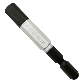 ANEX ACHX-8065 Color Bit Hex Wrench, Single Head, Opposite Side 0.3 inches (8 mm) x 2.6 inches (65 mm)