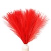 ONLY ART Red Silk Pampas Grass 20 Stems, 17.7" Faux