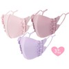 Ai Ai Store Ruffle Mask, Set of 3, For Adults,