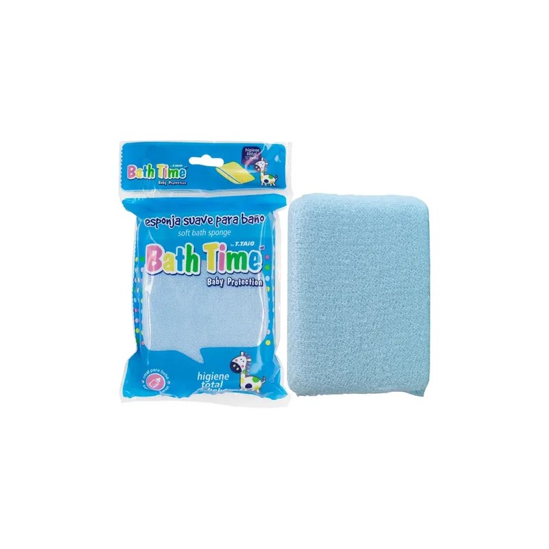 Esponja Con Tela Extra Suave Para El Baño De Bebe