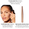 DreamCut Professional Expert Slant Tip Tweezers - Rose Gold