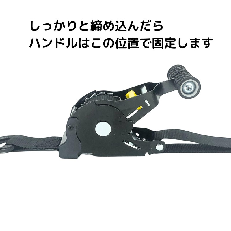 GANGWAY JAPAN Tie Down Belt, Automatic Winding, 1.0 in x