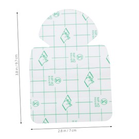 OHPHCALL 30pcs Invisible Heel Stickers for Cracked Dry Feet Care Moisturizing Transparent Podoschisis Stickers for High Heels Flats and Uncomfortable Shoes Blister Protection Pads