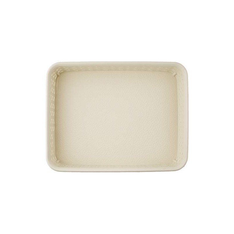 Curver Basket My Style Office A5 Rattan-opticin Creme, 26 x