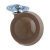 Merriway BH06971 (4 Pcs) Brown Shepherd Type Ball Castors No.