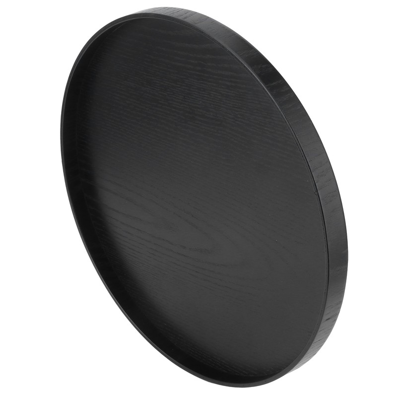 Wooden Round Tea Cup Tray Round Originality Fruit Palte Tableware