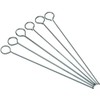 12 Metal BBQ Skewers BBQ Food Meat Kebab Skewers Grill