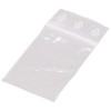 1000 x 50 my, 50 x 70 mm LDPE Clear