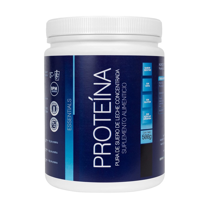 NLS Essentials PROTEÍNA DE SUERO DE LECHE PURA Whey Sin