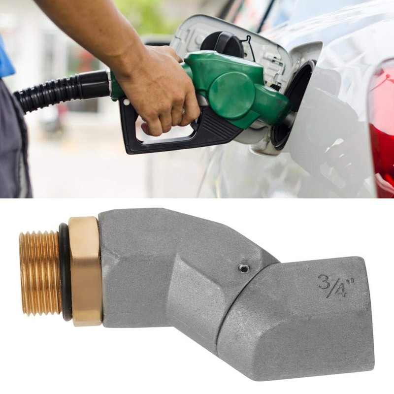 ViaGasaFamido Fuel Hose Joint 3/4 BSPP Aluminum Fuel Hose Fitting