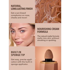 SHEGLAM Bronceador Líquido Mate Sun Beam - Toffee