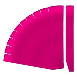 Hot Pink Sash Set - 12 Pcs, Queen & Senior Sashes, Perfect for Prom, Pageants & Birthdays
